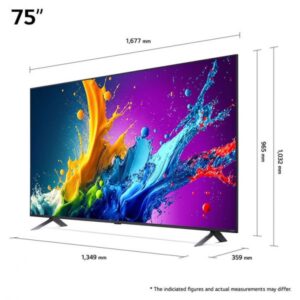 55QNED80T6B | 55 Inch| QNED80T Series | WebOS24 | Smart AI ThinQ | Magic Remote | HDR10 | HLG| AI Sound Pro - Image 3