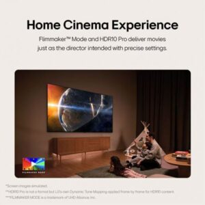 55QNED80T6B | 55 Inch| QNED80T Series | WebOS24 | Smart AI ThinQ | Magic Remote | HDR10 | HLG| AI Sound Pro - Image 4