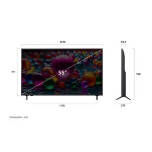 55UA80006LC | 55 inch LG UHD AI UA80 4K Smart TV HDR10 webOS25 - Image 12