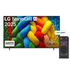 86NANO80A6A | 86 inch LG NanoCell AI NANO80 4K Smart TV AI Magic remote HDR10 webOS25 - Image 1